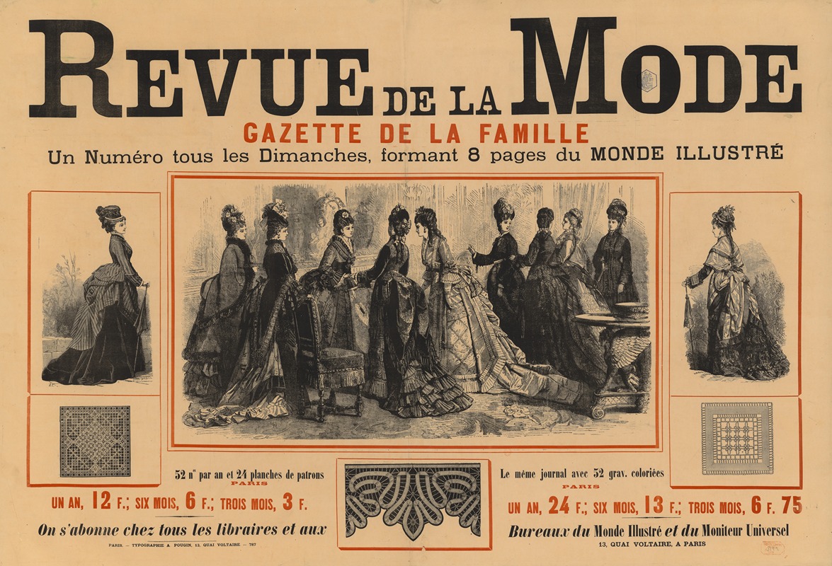 Yves et Barret - Revue de la Mode, gazette de la famille