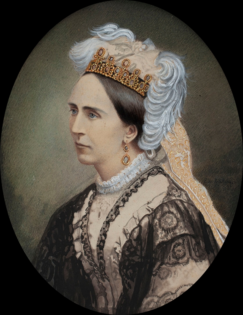 Elise Arnberg - Królowa Maria Józefina de Beauharnais,matka Karola Szwedzkiego XV Bernardotte