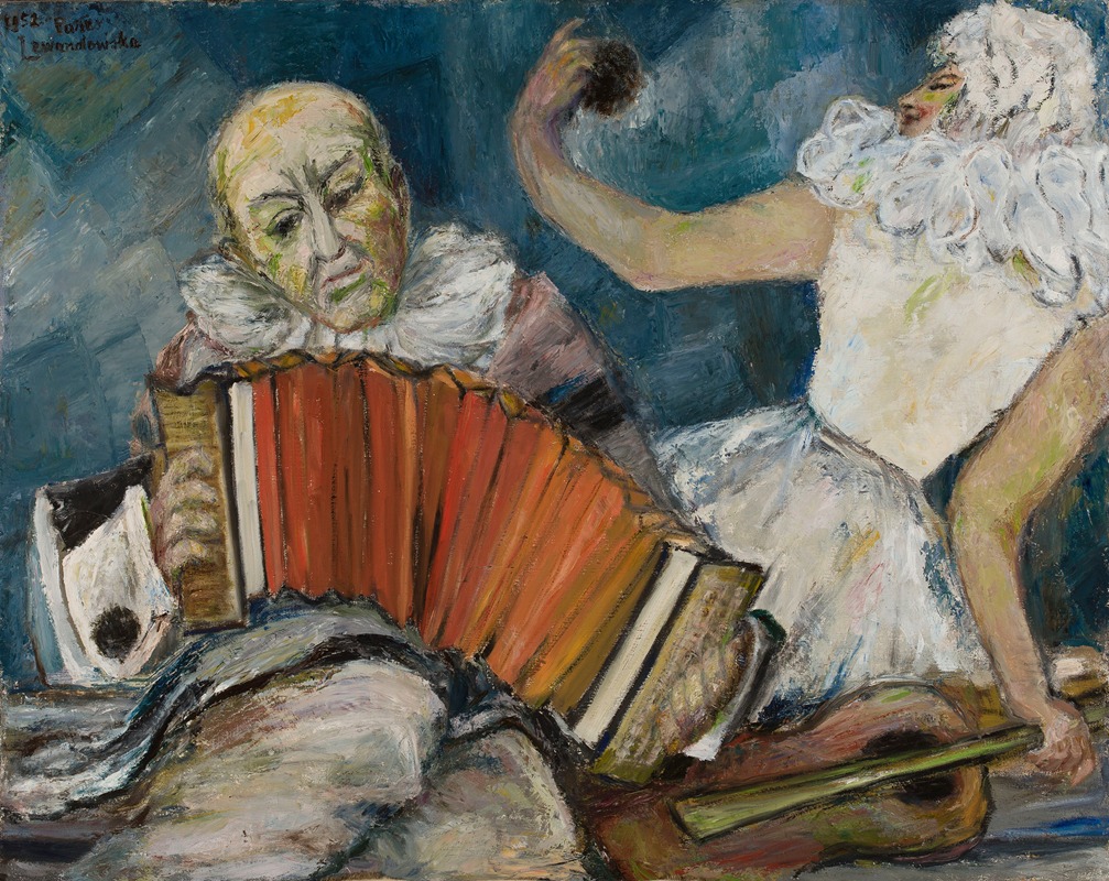 Aniela Lewandowska - Pierrot