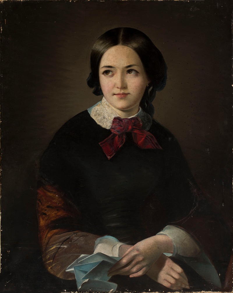Emil Boratyński-Jurkiewicz - Portrait of Ms. Giedroyć