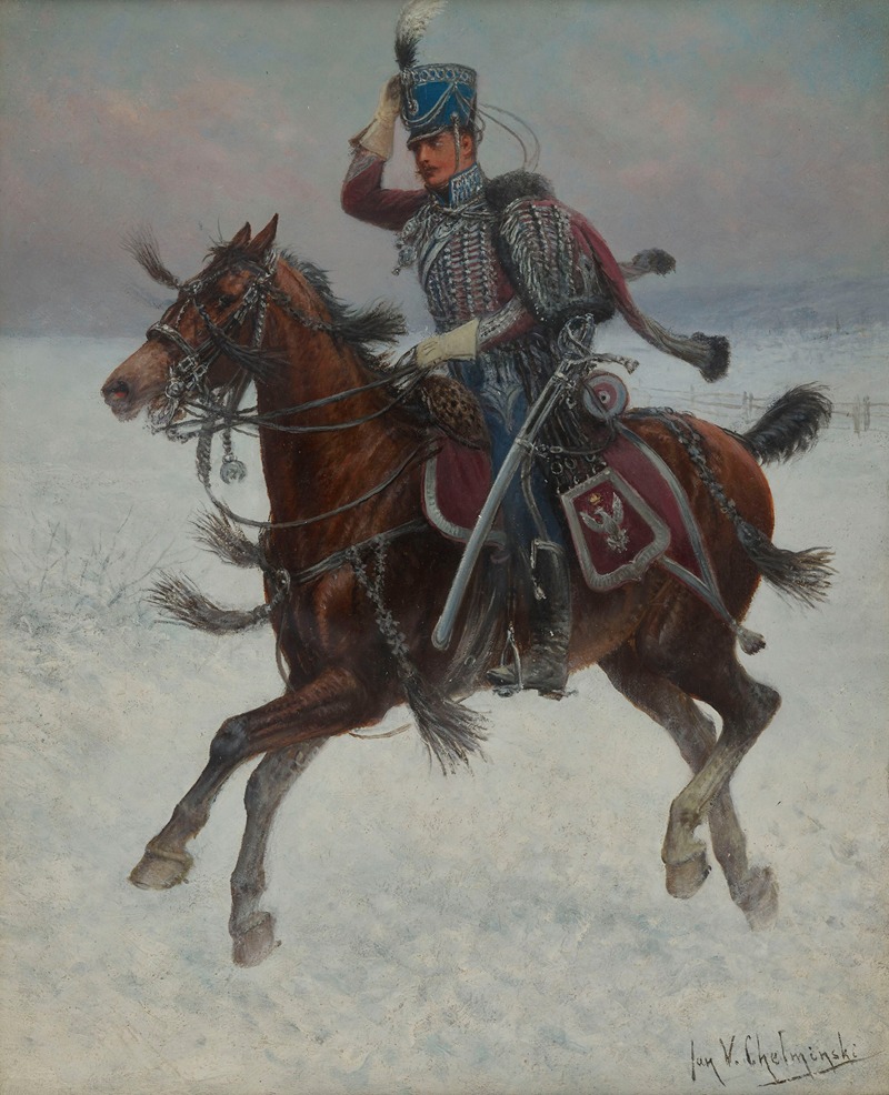 Jan Chełmiński - Adjutant to Prince Poniatowski