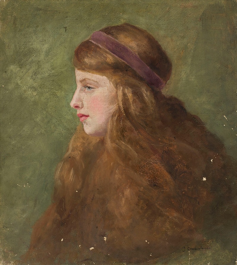 Julia Chróścielewska - Little girl’s head