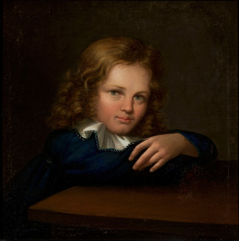 Klementyna Glińska - Portrait of a boy