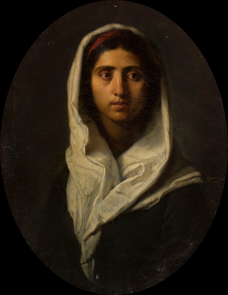 Leopold Horowitz - Gipsy woman
