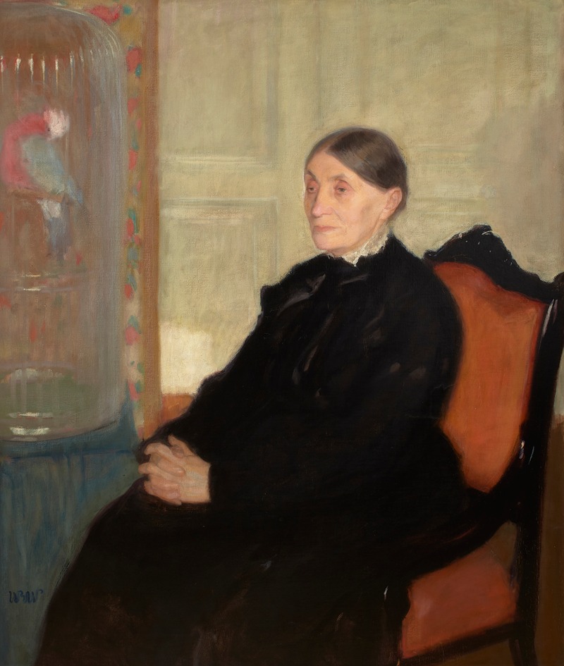 Wojciech Weiss - Portrait of Katarzyna Krassowska
