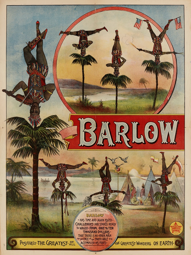 A. Hoen & Co. - Barlow Positively – The Greatest Of All The Greatest Wonders On Earth