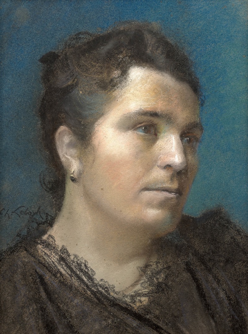 Charles Lebayle - Portrait de femme