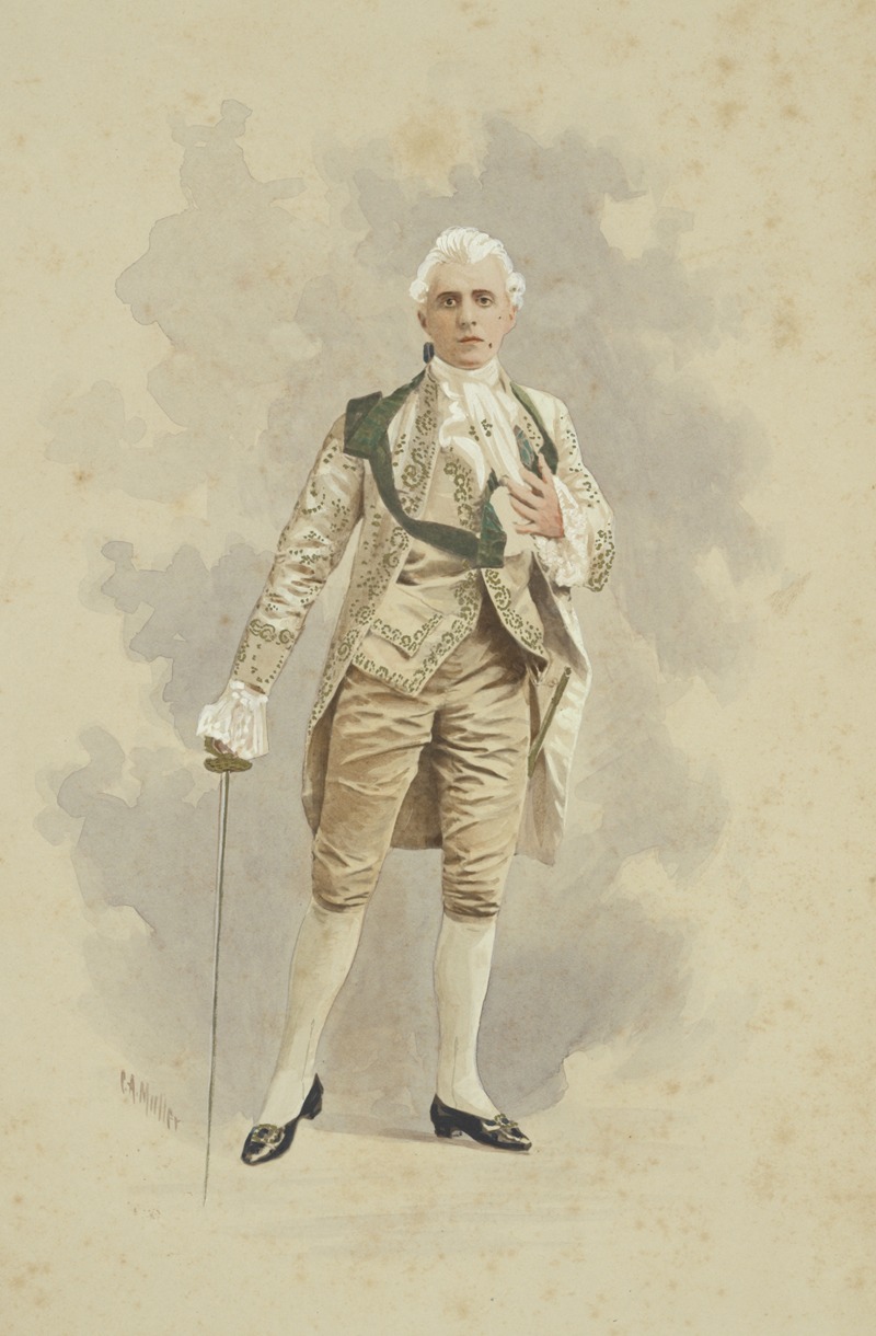 Conrad A. Müller - Edward Hugh Sothern in the play Sheridan, or The Maid of Bath
