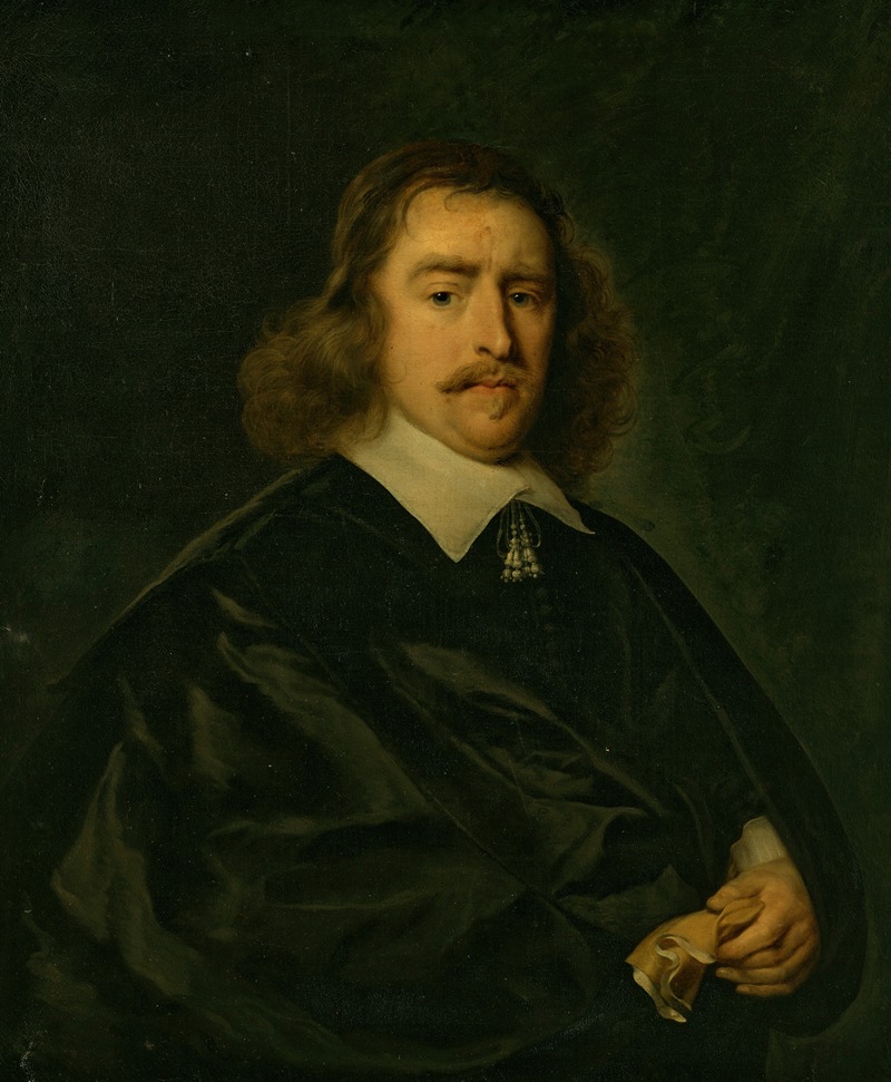 Cornelis Johnson Van Ceulen - Portrait of Johannes Rijckaert (1609-1679)