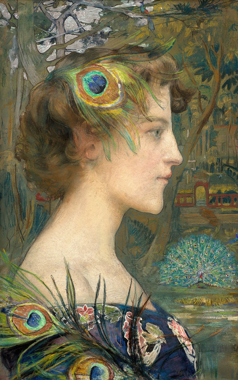 Edgard Maxence - Peacock profile
