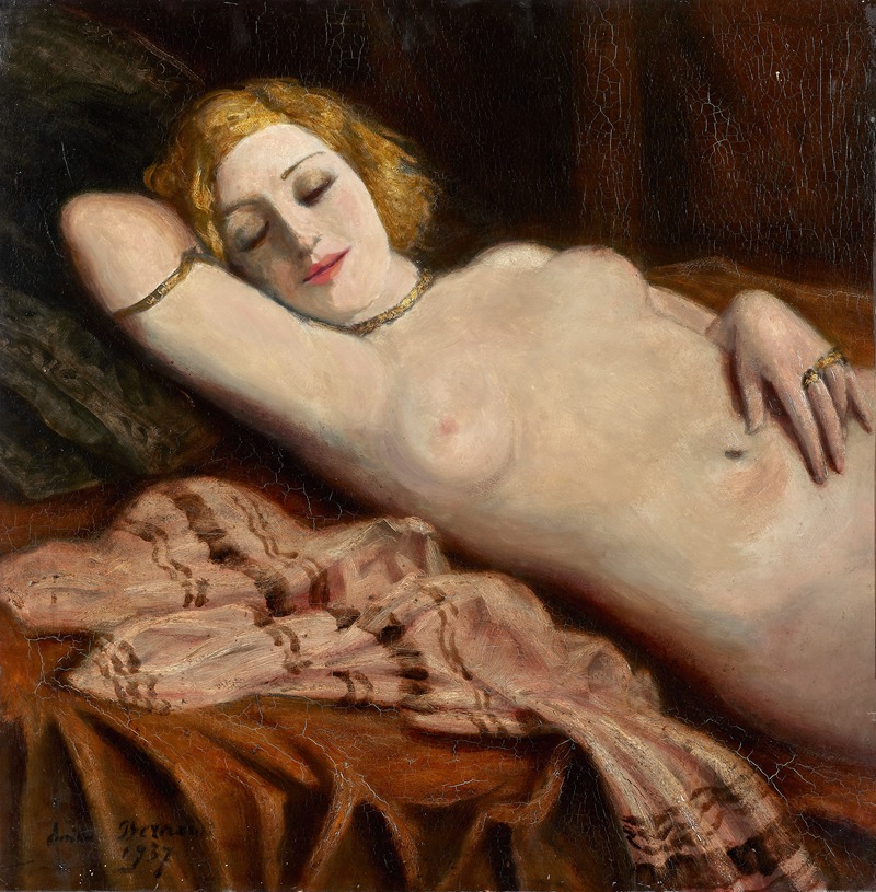 Emile Bernard - Odalisque