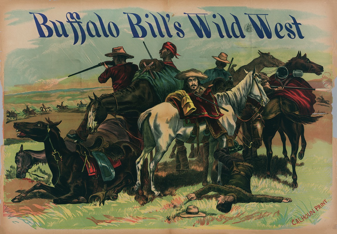 Calhoun Printing Co - Buffalo Bill’s Wild West