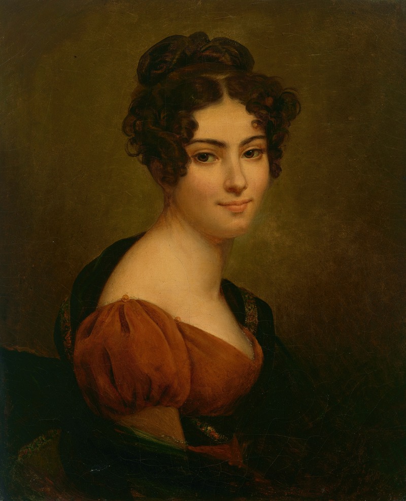 François Gérard - Portrait of Comtesse Julie Hugo, née Montferrier (1797-1865)