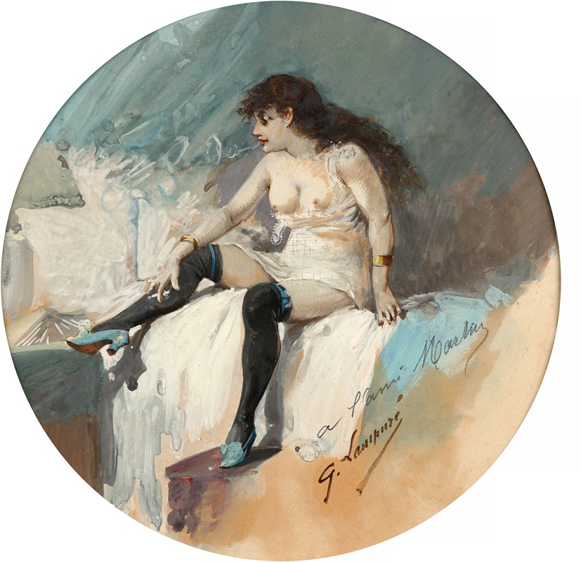 French School - The model’s pose