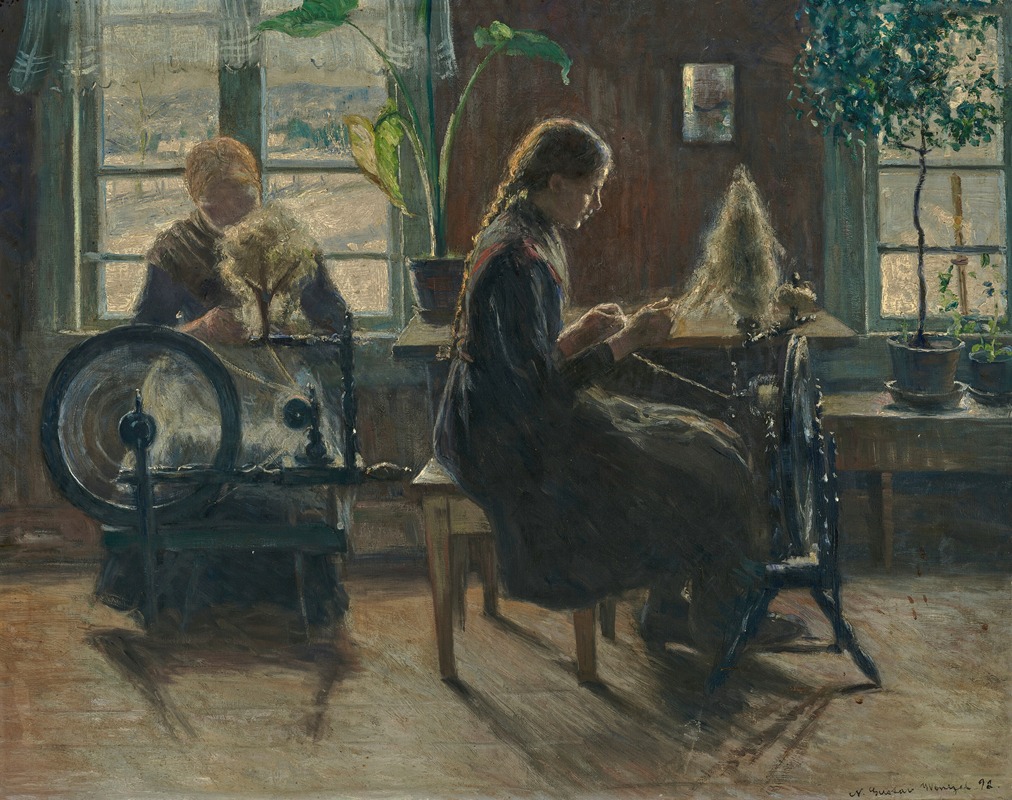Gustav Wentzel - Spinning