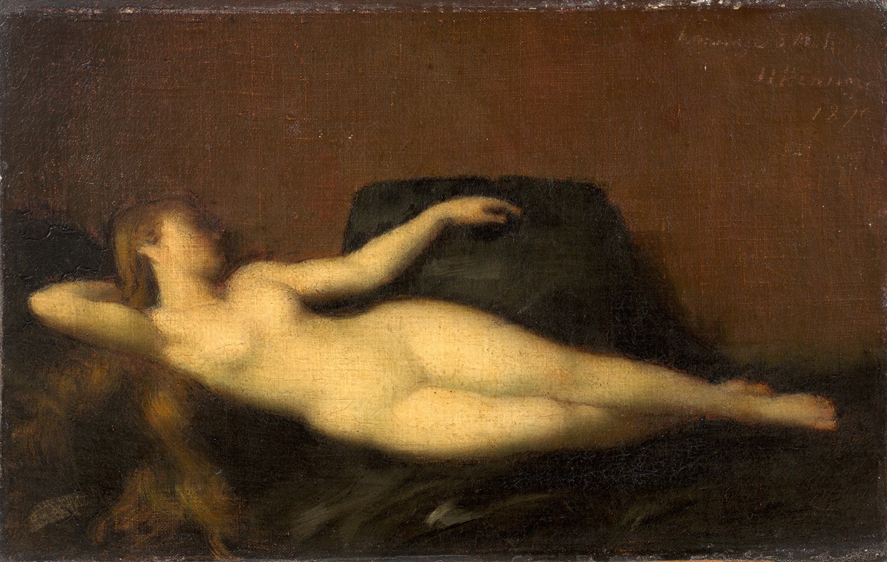 Jean-Jacques Henner - Sleeping beauty