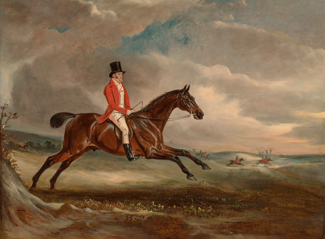 John Ferneley Senior - Valentine Maher at the Gallop