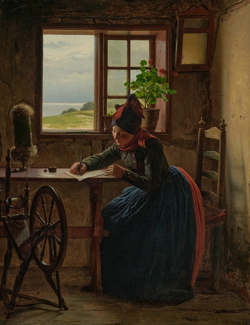 Julius Exner - The letter
