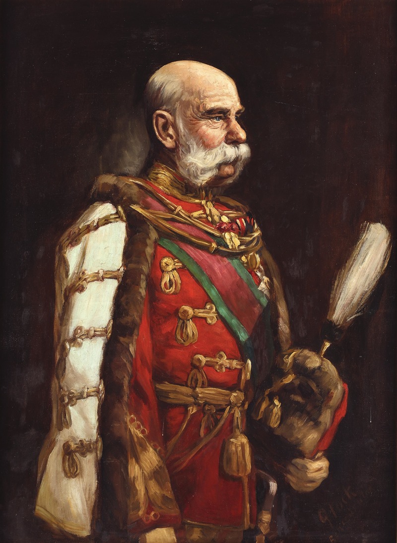 Karoly Glück - Emperor Franz Joseph I of Austria