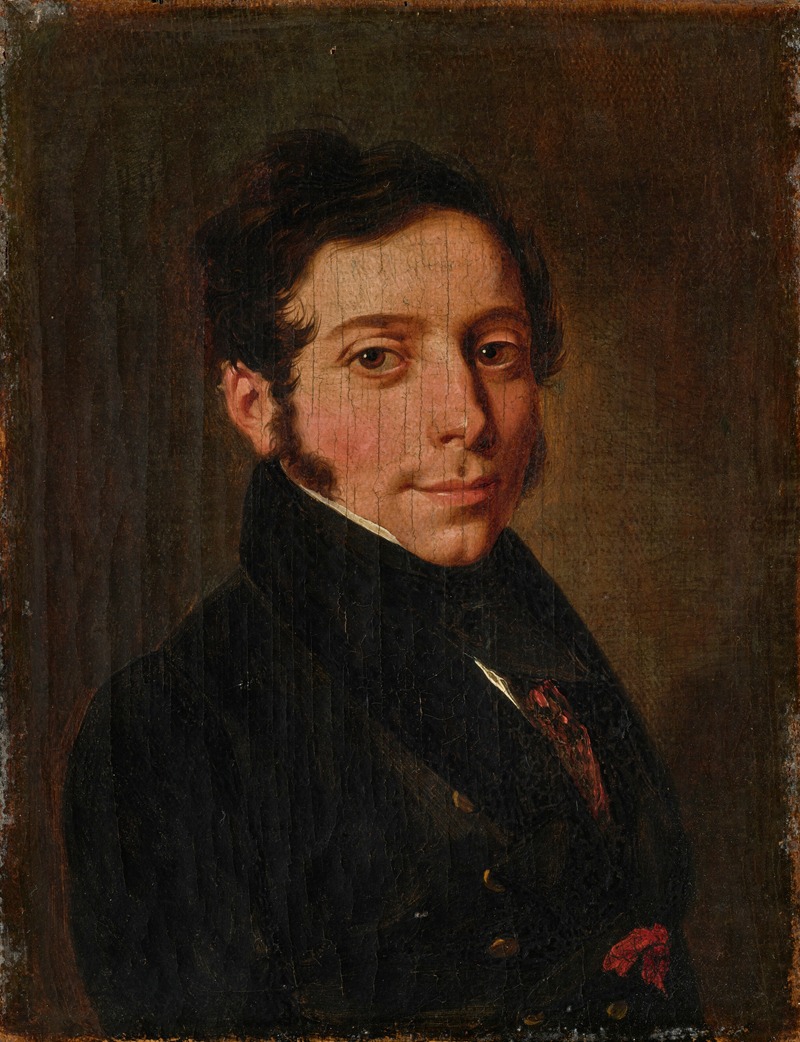 Louis-Léopold Boilly - Portrait of a man.