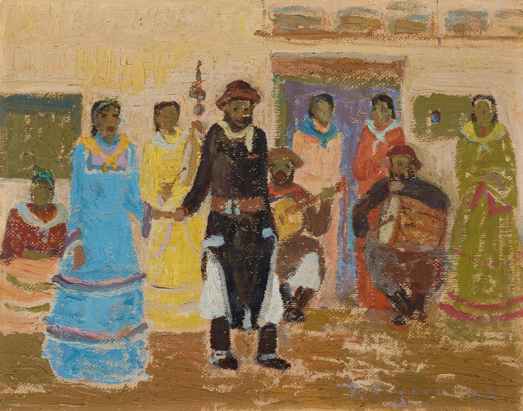 Pedro Figari - Sacando a bailar