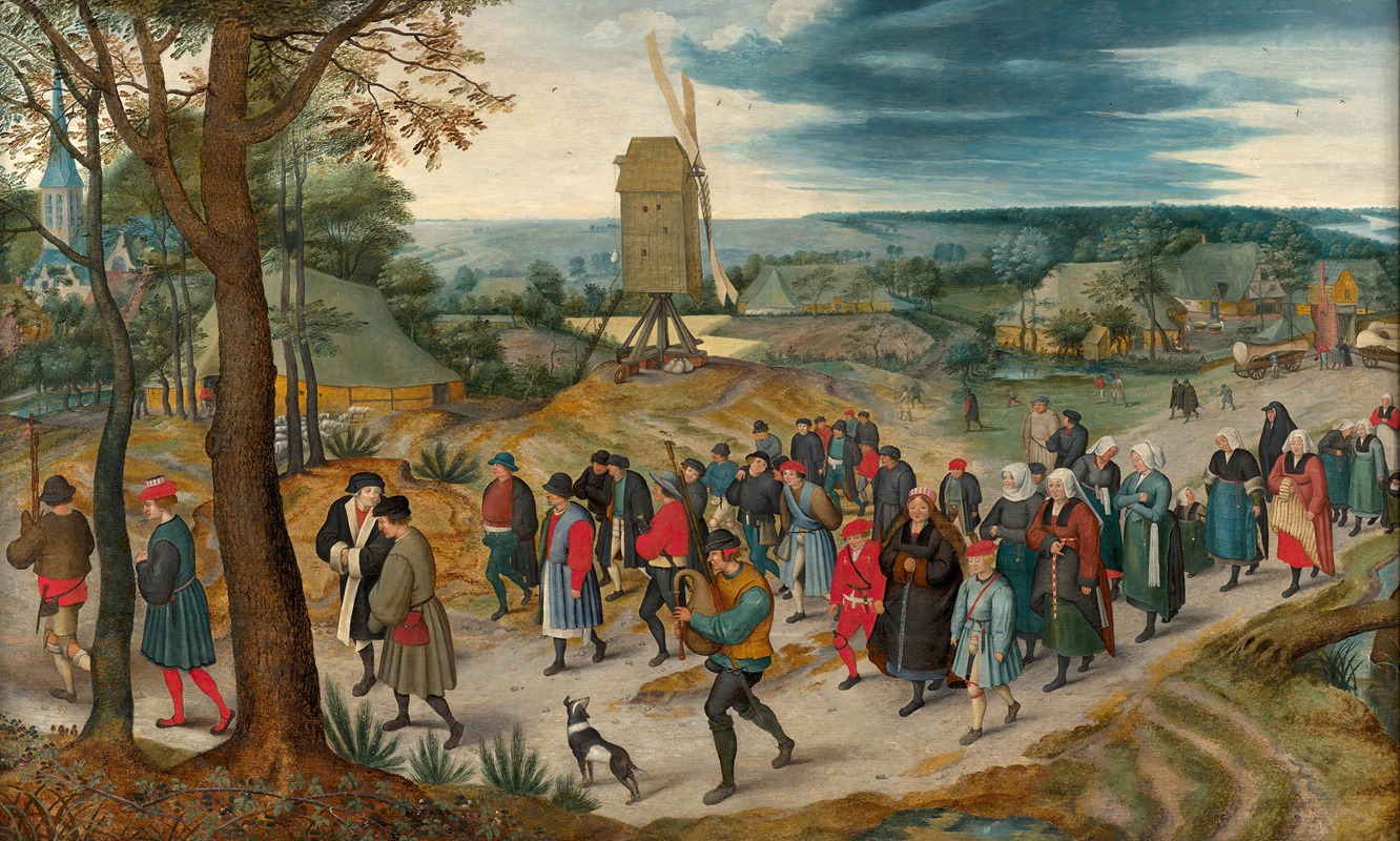 Pieter Brueghel The Younger - The Wedding Procession