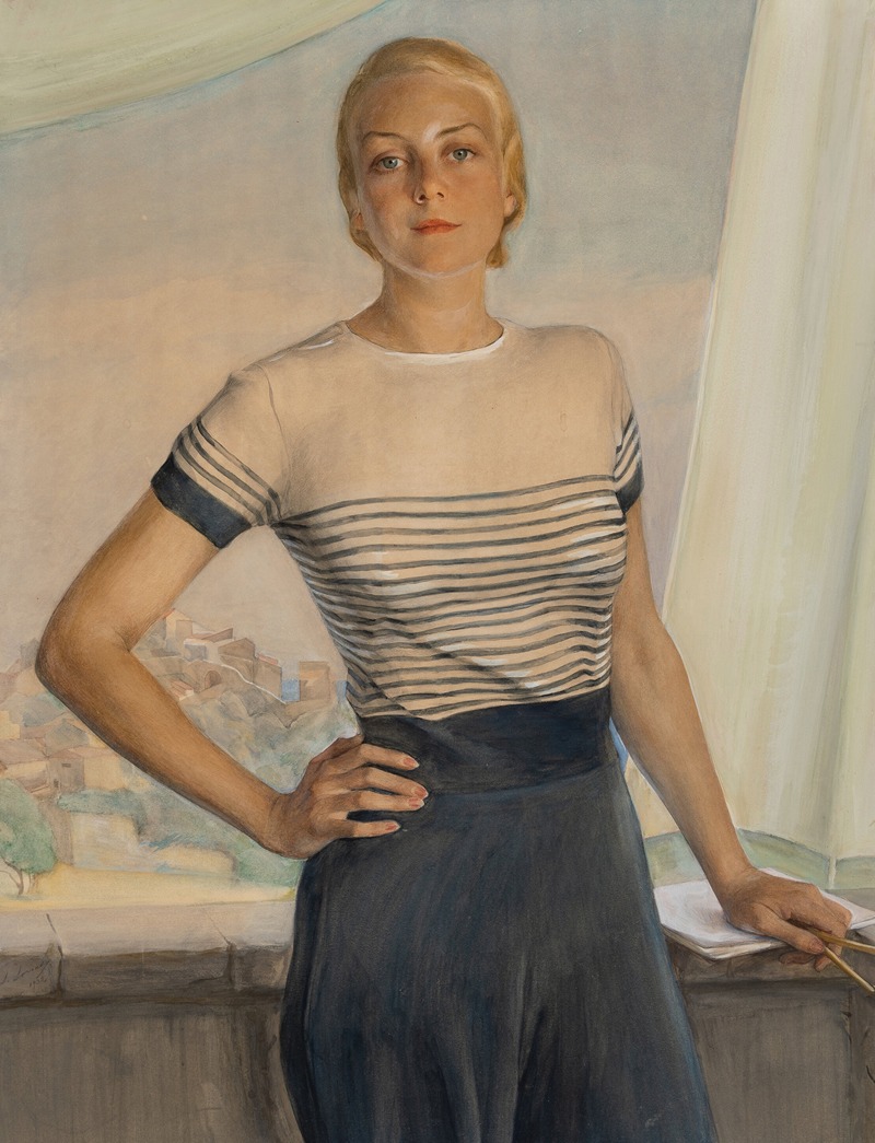 Savely Abramovitch Sorine - Portrait of a lady