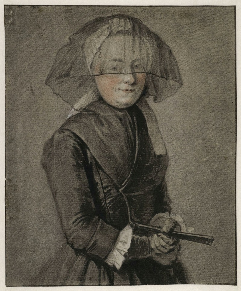 Wybrand Hendriks - Portret van Agatha Ketel, weduwe van de schilder Anthonie Palthe, echtgenote van Wybrand Hendriks, 1736-1802