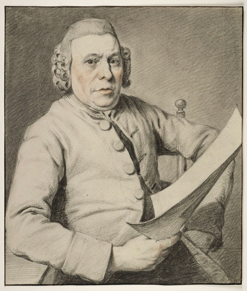 Wybrand Hendriks - Portret van David Heemskerk, schilder te Haarlem