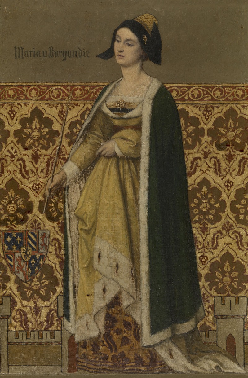 Albert Frans Lieven De Vriendt - Mary of Burgundy