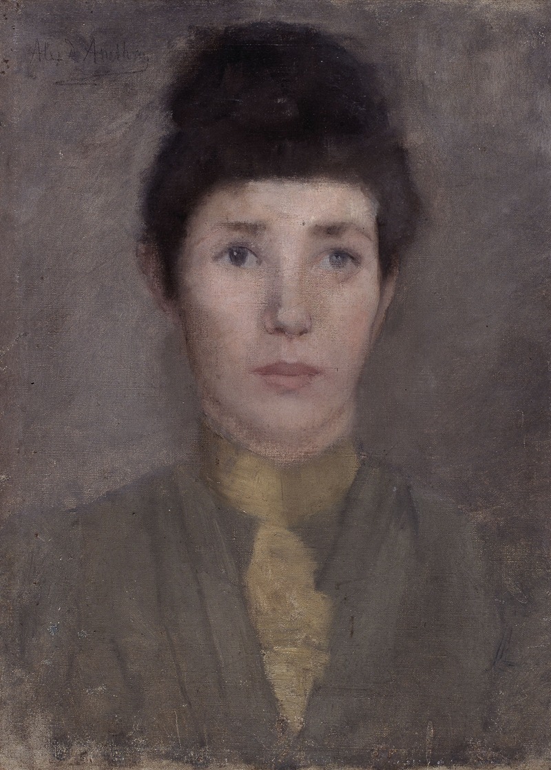 Alix d'Anethan - Woman’s Head