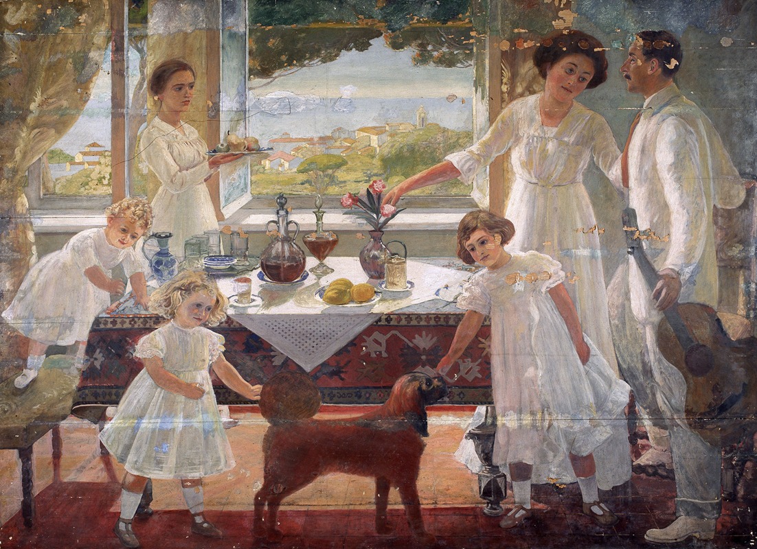 Charles Doudelet - Family Portrait
