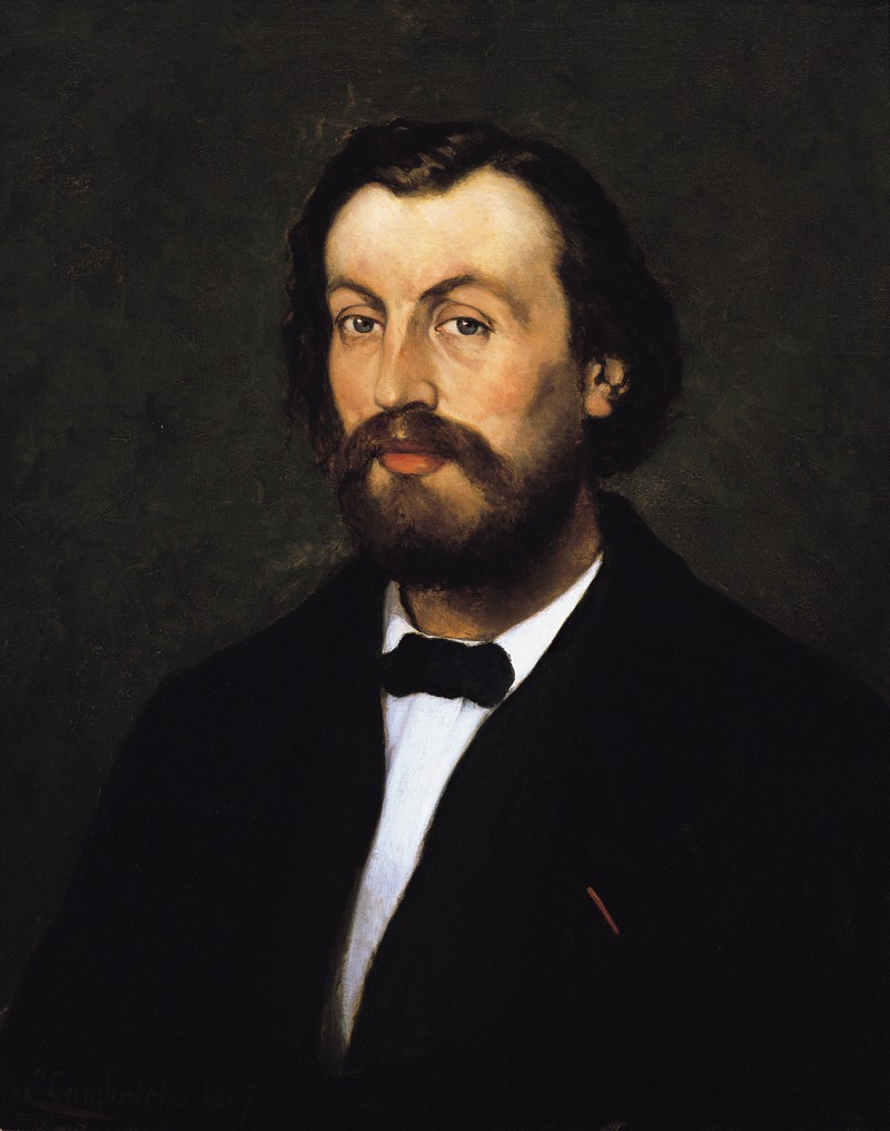 Edmond Lambrichs - Portret van Peter Benoit