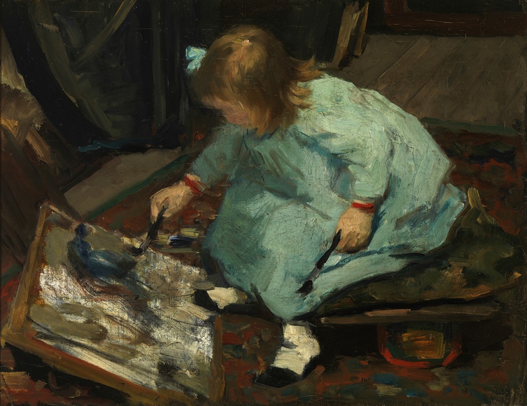 Floris Arntzenius - Liesje schildert