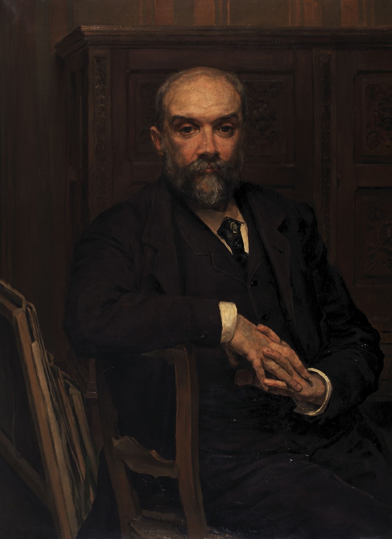 Gustave Den Duyts - Portrait of the Architect Edmond De Vigne