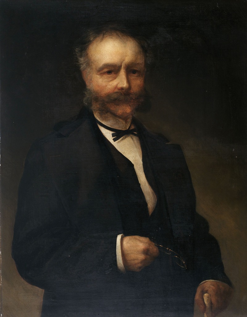Henri Dillens - Portrait of a Man