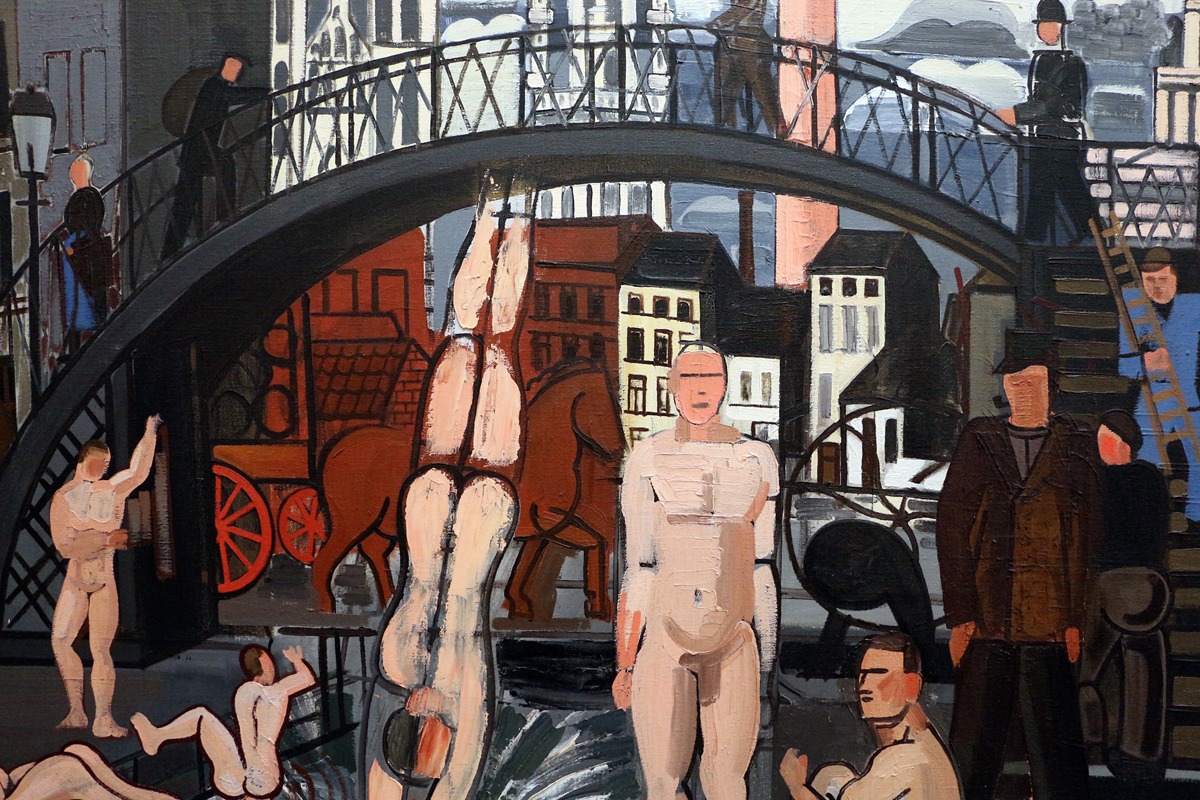 Jean Brusselmans - il bagno dei vagabondi