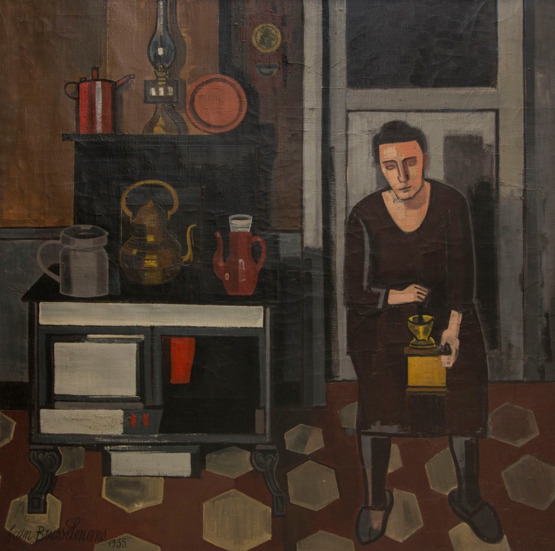 Jean Brusselmans - Woman in the Kitchen