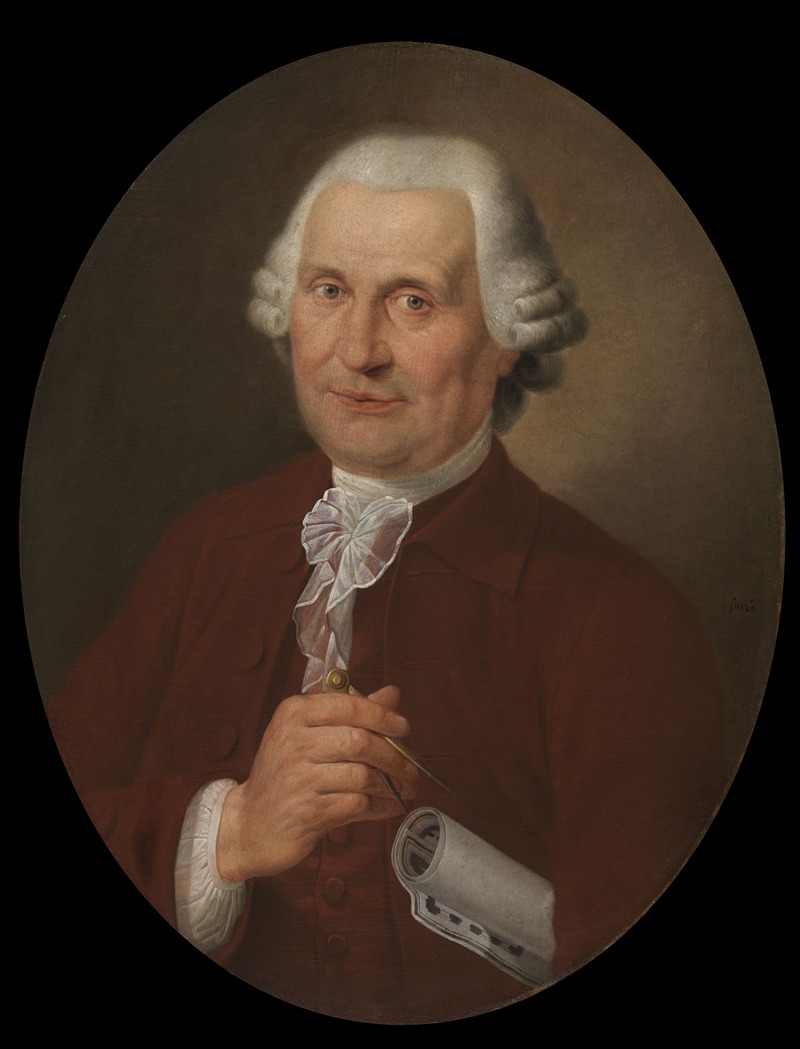 Joseph Benoît Suvée - Portrait of Emmanuel van Speybrouck-Coutteau