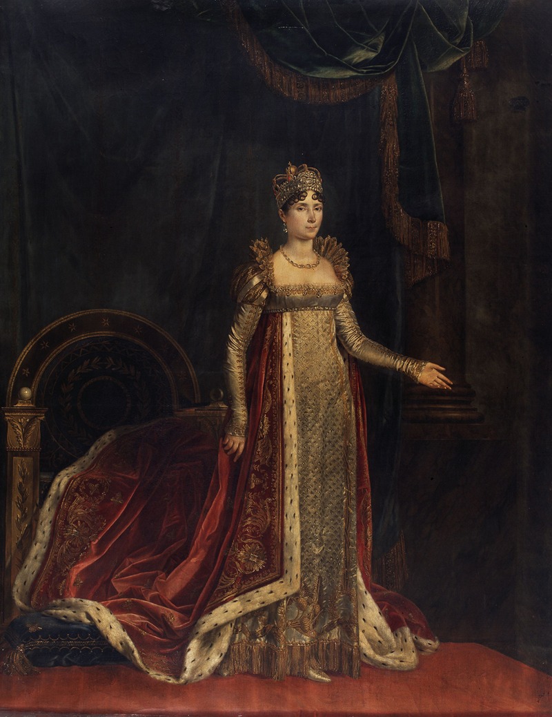 Joseph Paelinck - Portrait of Empress Josephine