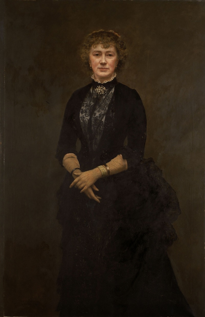 Karel De Kesel - Portrait of a Woman