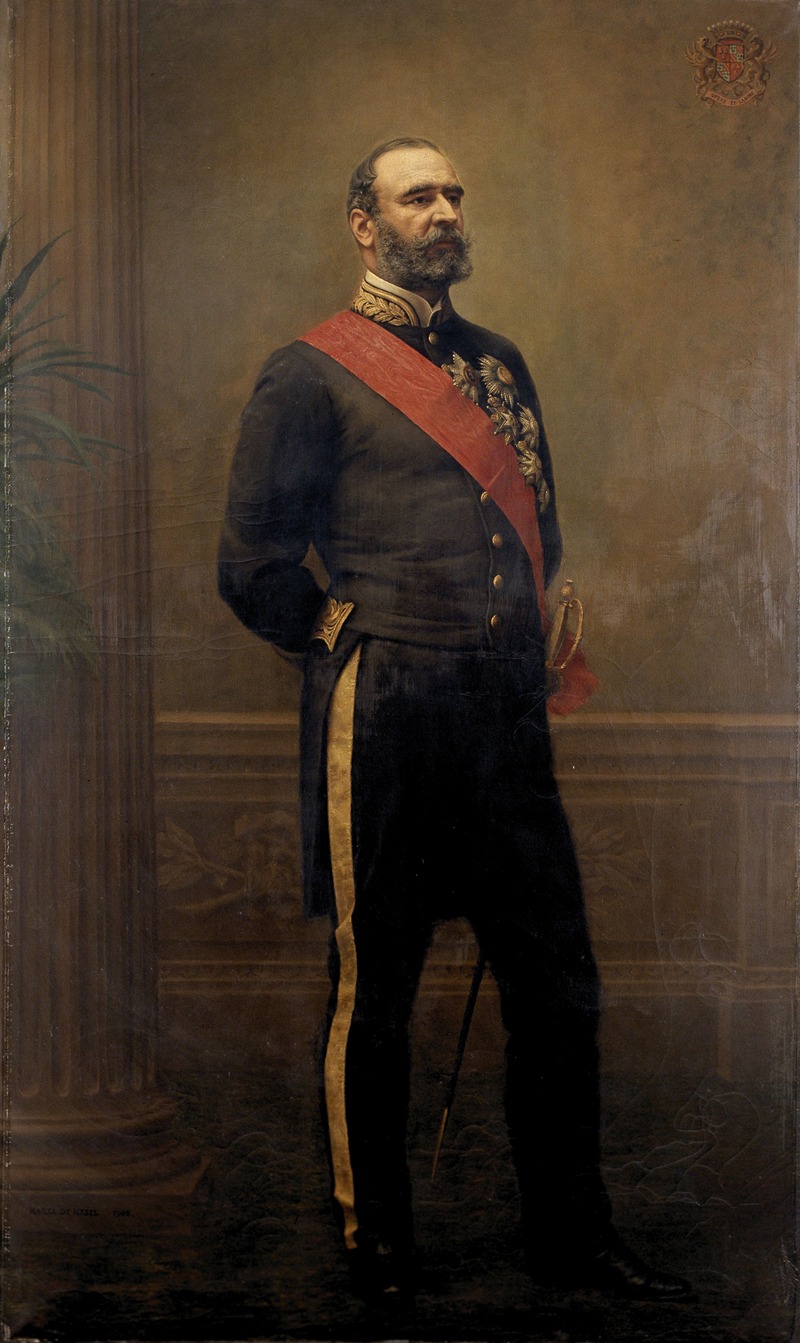 Karel De Kesel - Portrait of Count Paul-Joseph de Smet de Naeyer