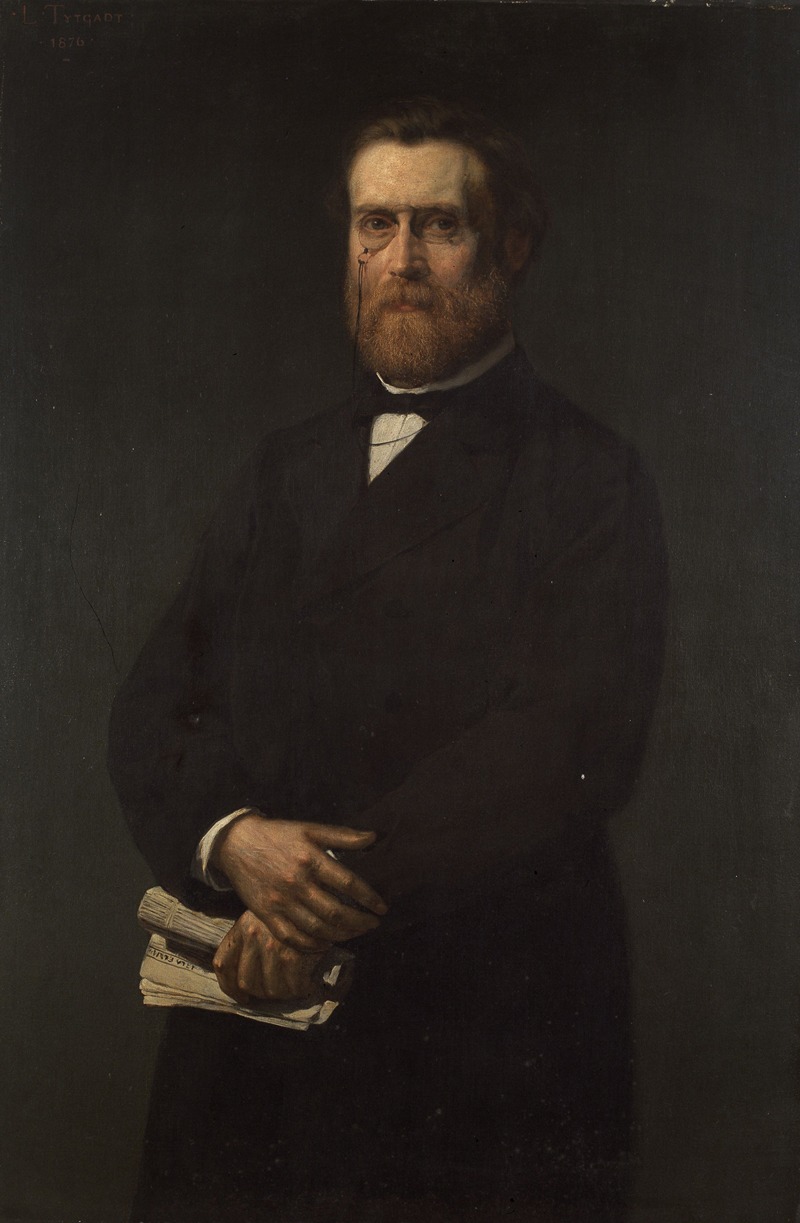 Louis Tytgadt - Portrait of the Politician and Journalist Willem Rogghé