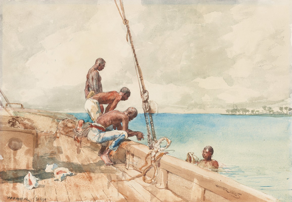 Winslow Homer - The Conch Divers