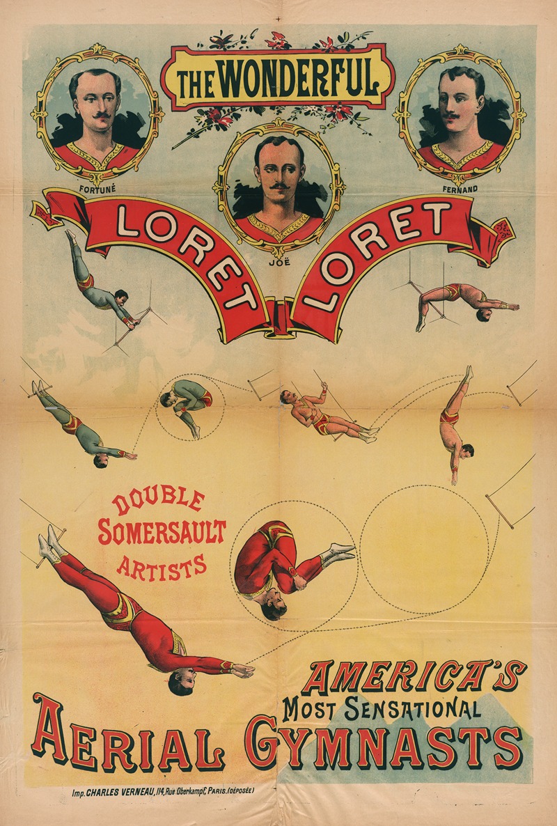 Imp. Charles Verneau - The Wonderful Loret Loret