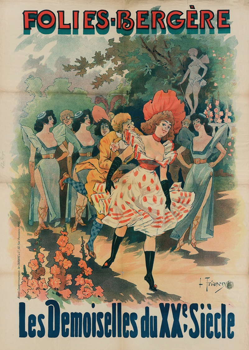 Louis Trinquier-Trianon - Folies-Bergere Les Demoiselles Du Xxe. Siècle