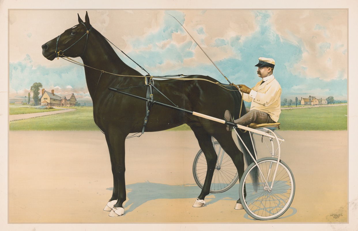 Courier Litho. Co. - Dan Patch, champion harness horse of the world