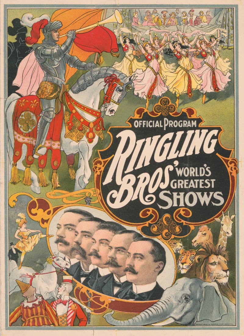 Courier Litho. Co. - Ringling Brothers world’s greatest shows