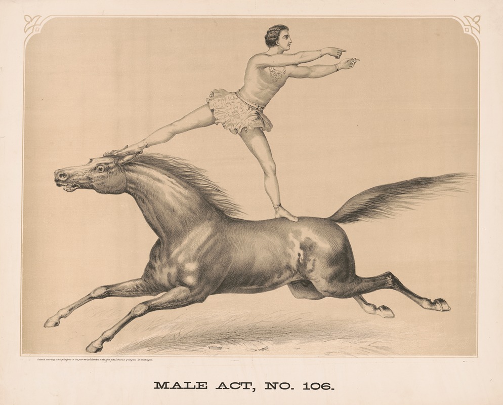 Gibson & Co. Lith - Male act, no. 106