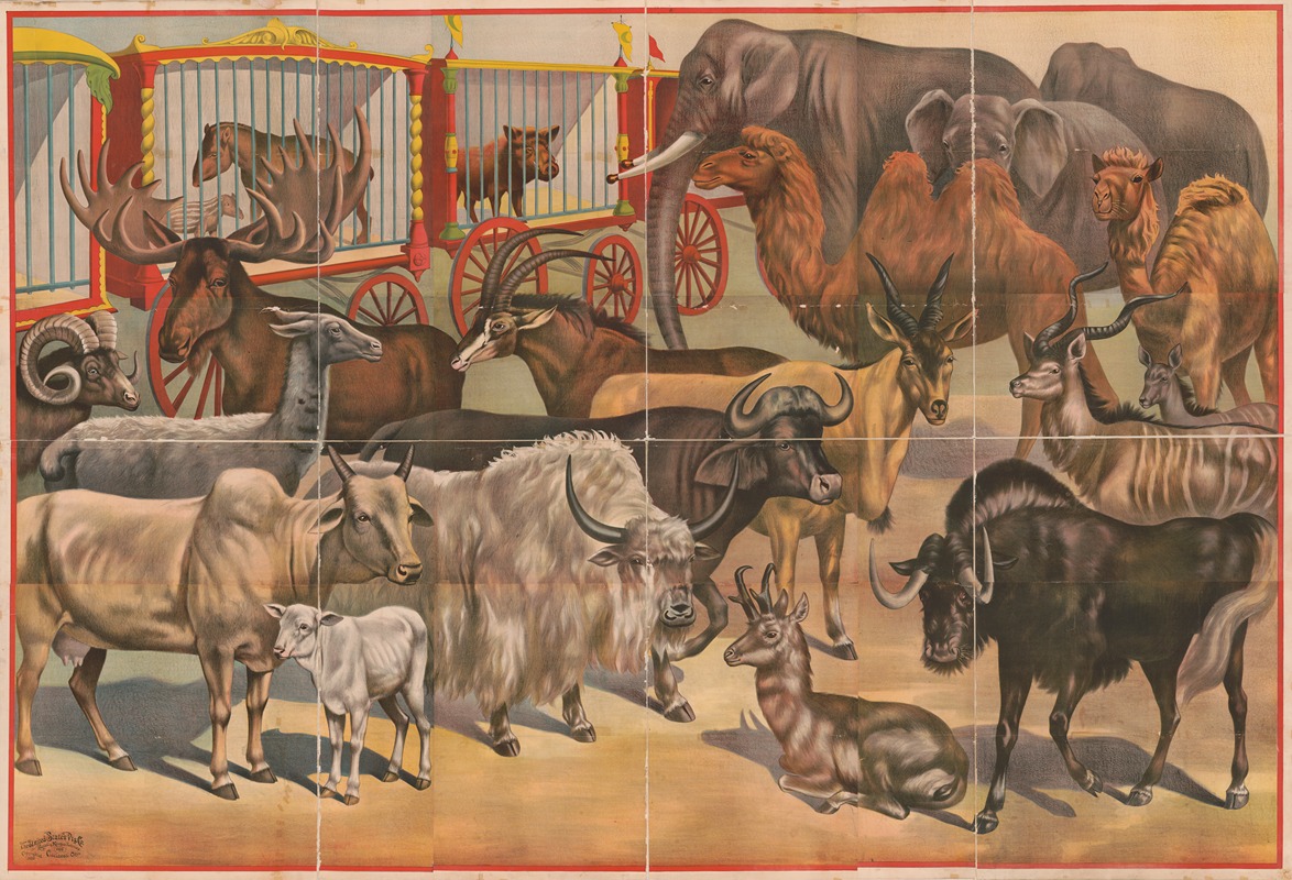 Russell, Morgan & Co. - Circus animals